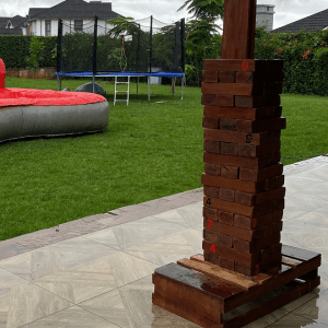Giant Jenga game