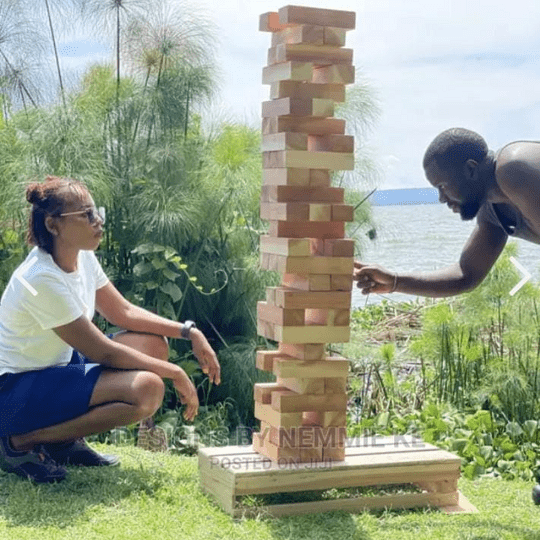 Giant Jenga game