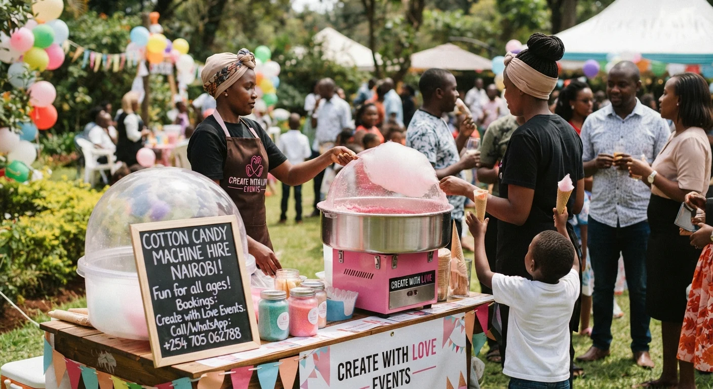 Cotton Candy Machine Hire