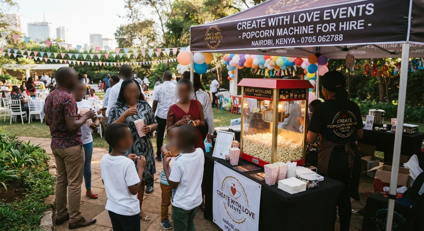 Popcorn Machine For Hire in Nairobi, Kenya
