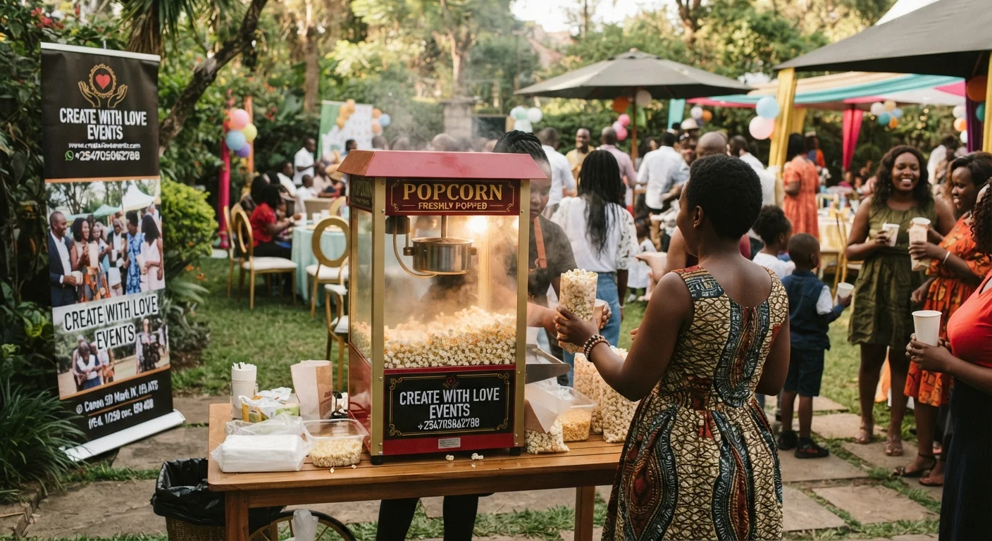 Popcorn Machine for Hire Nairobi